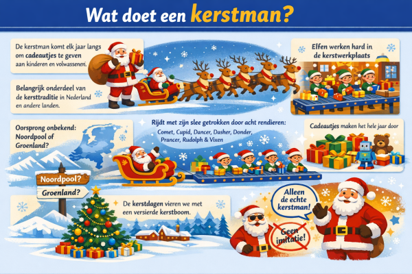 Alles over het beroep Kerstman Wat doet een Kerstman